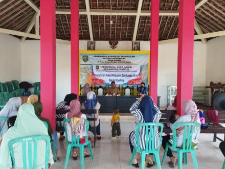 PENYALURAN MAKANAN TAMBAHAN BAGI BALITA STUNTING